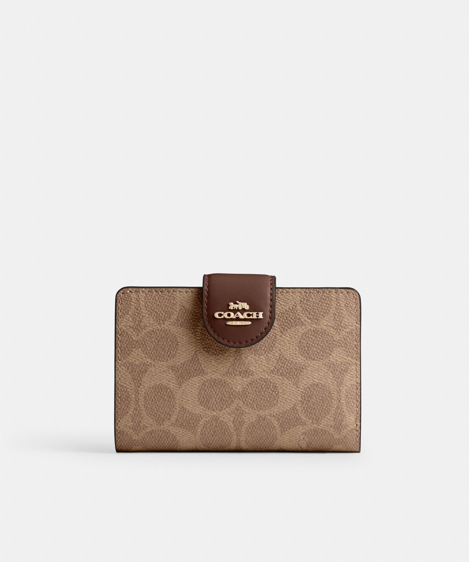COACH OUTLET｜【公式】ミディアム コーナー ジップ ウォレット