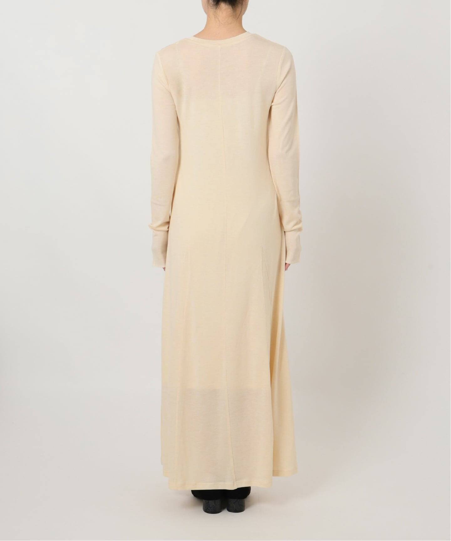 SLOBE IENA｜ウール混ジャージーフレアワンピース | Rakuten Fashion