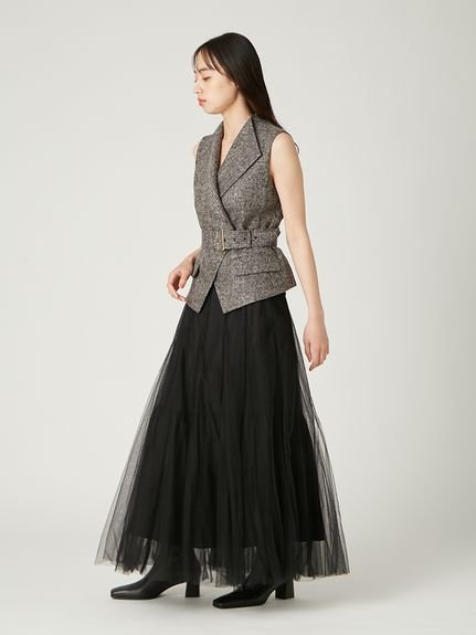 FRAY I.D｜【00サイズ】ジレチュールスカートセットアップ | Rakuten