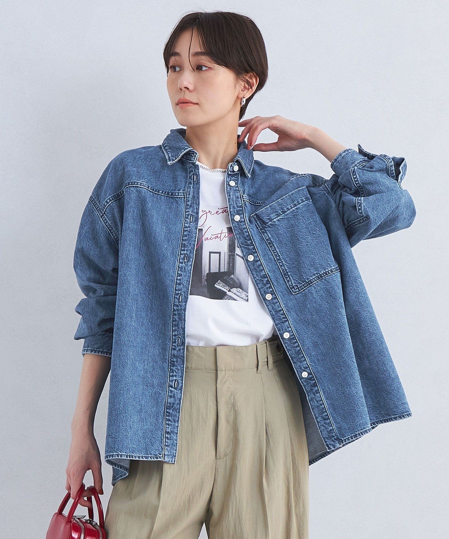 【別注】＜NEEDBY heritage＞デニム シャツジャケット NEEDBY heritage ニードバイヘリテージ vintage NO.1 15years 1st