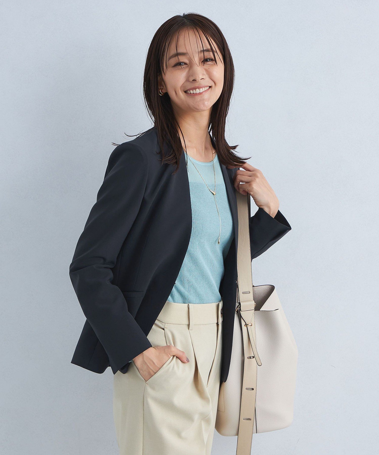 楽天市場】UNITED ARROWS green label relaxing ノーカラージャケット