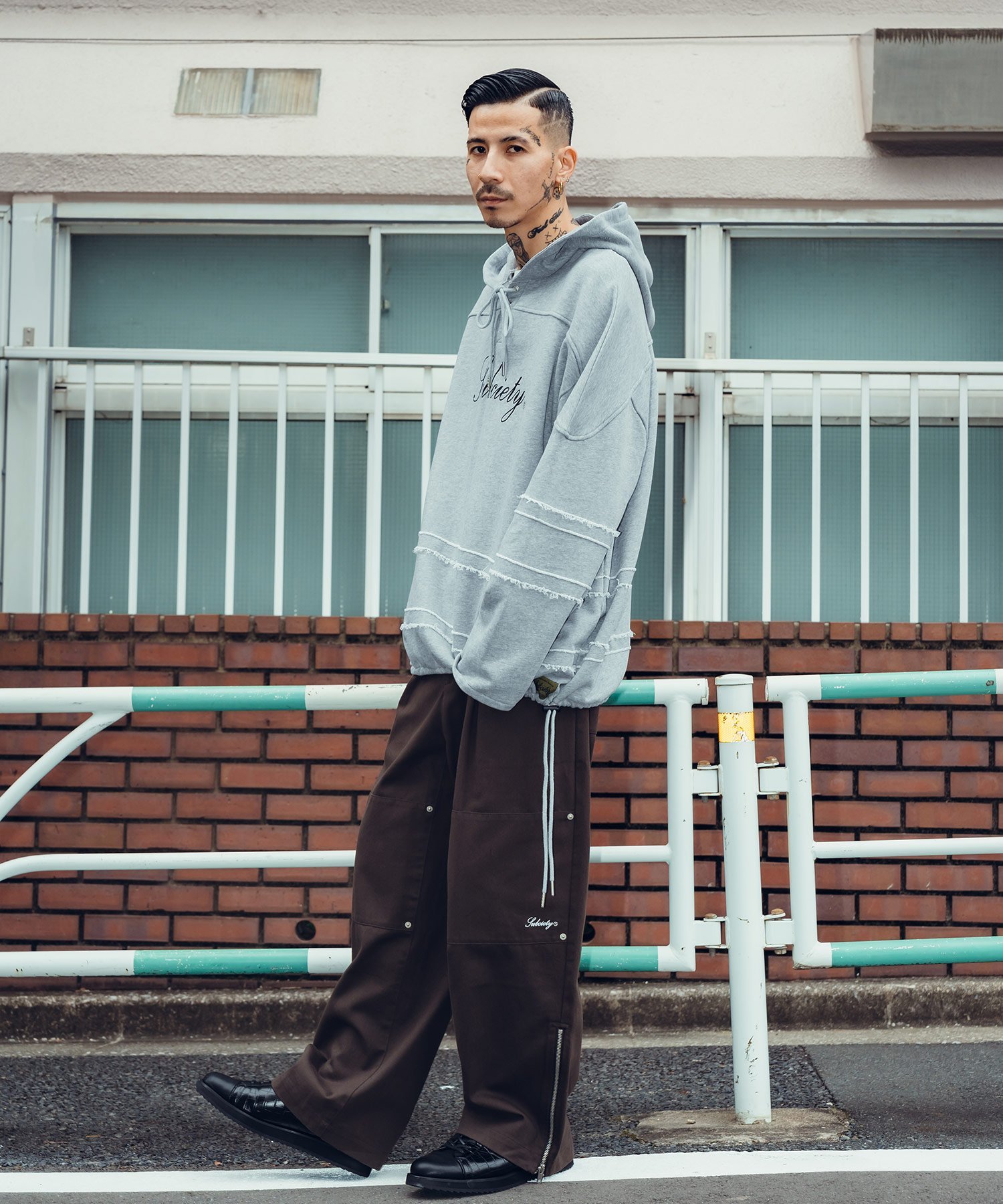 Subciety｜Lace up hockey hoodie | Rakuten Fashion(楽天ファッション