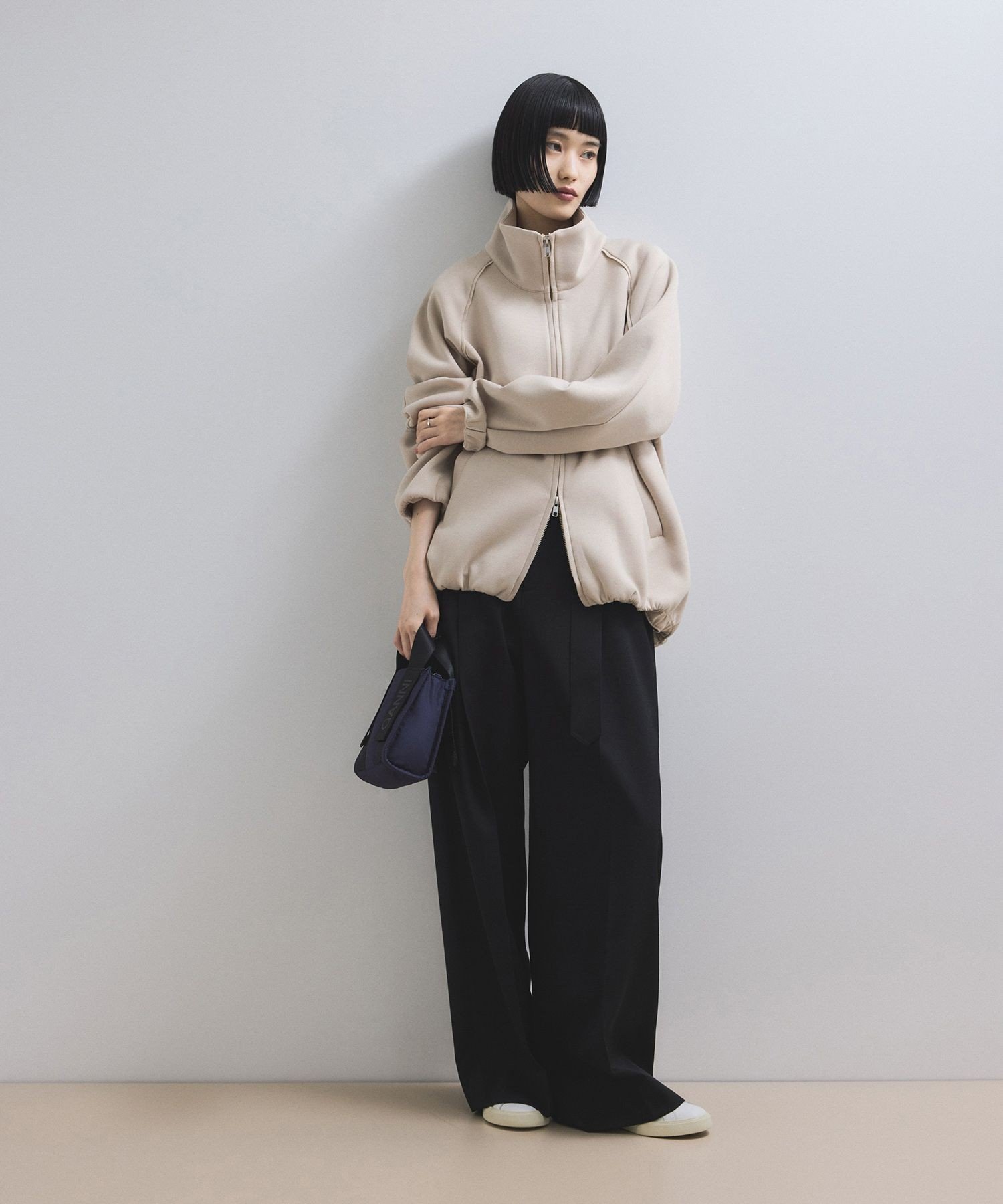 ADAM ET ROPE'｜【WEB限定】ダンボールコクーンブルゾン | Rakuten