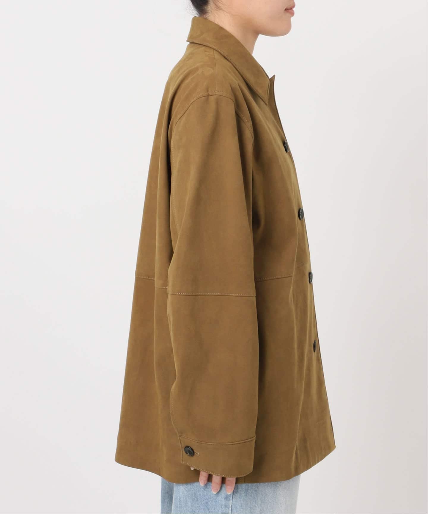 plage｜Suede like シャツブルゾン | Rakuten Fashion(楽天