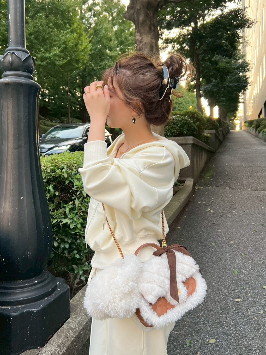 LILY BROWN｜【LILY BROWN×MARY QUANT】デイジーモチーフファーイヤー