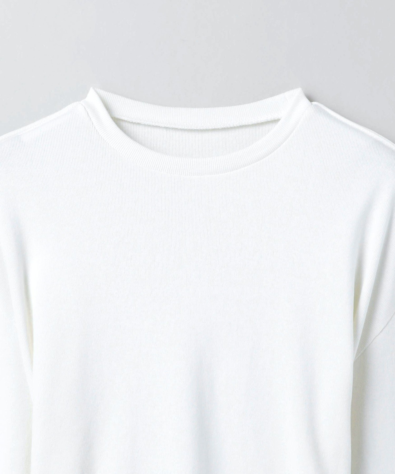 [6(ROKU)] コットン パワーショルダー スリーブ プルオーバー UNITED ARROWS LTD. OUTLET｜<6(ROKU)>コットン パワーショルダー