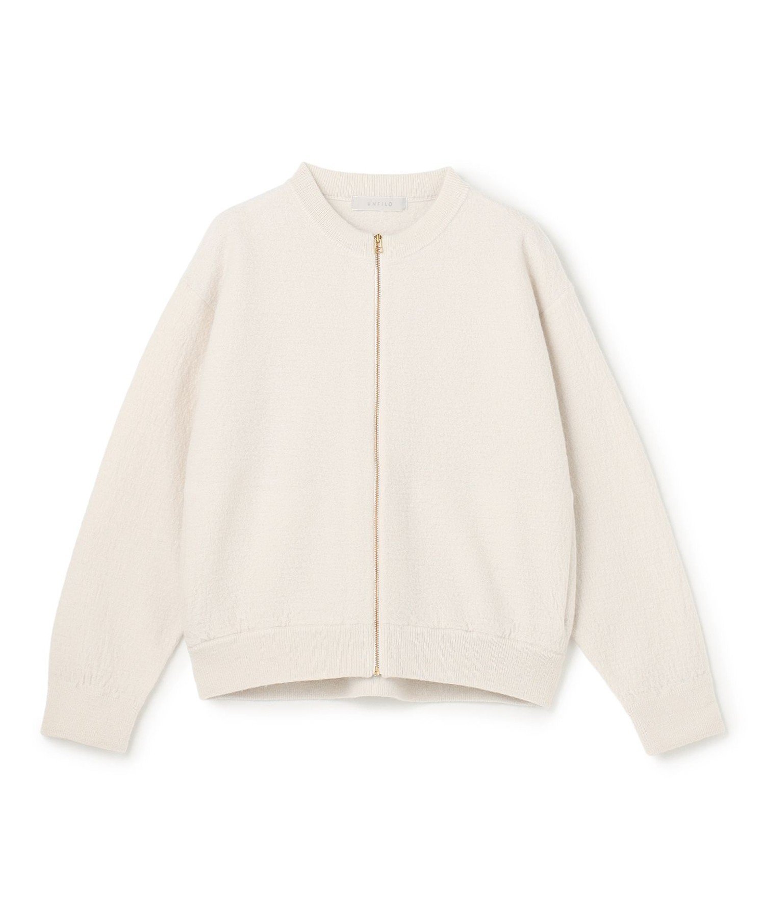 UNFILO｜ウールミルド ZIPニットブルゾン | Rakuten Fashion(楽天