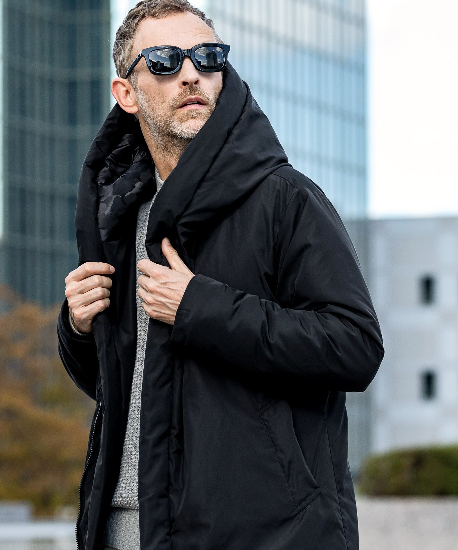 SHIFFON｜【直営店・WEB限定】 AKM Contemporary ダウンラップコート