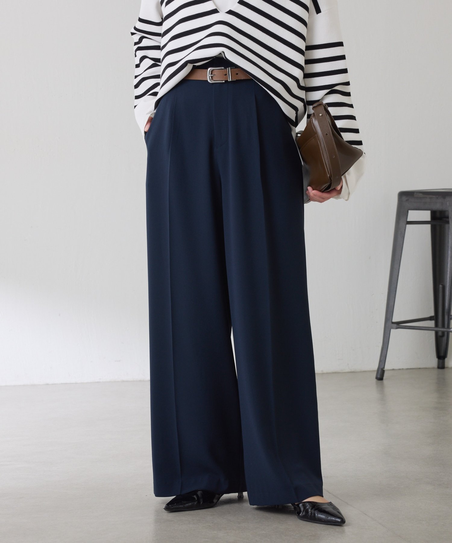 COLLAGE GALLARDAGALANTE｜ジャージワイドパンツ | Rakuten Fashion