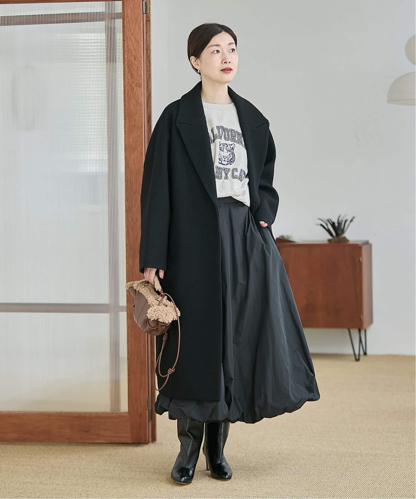 JOURNAL STANDARD L'ESSAGE｜ブークレ コクーンコート | Rakuten