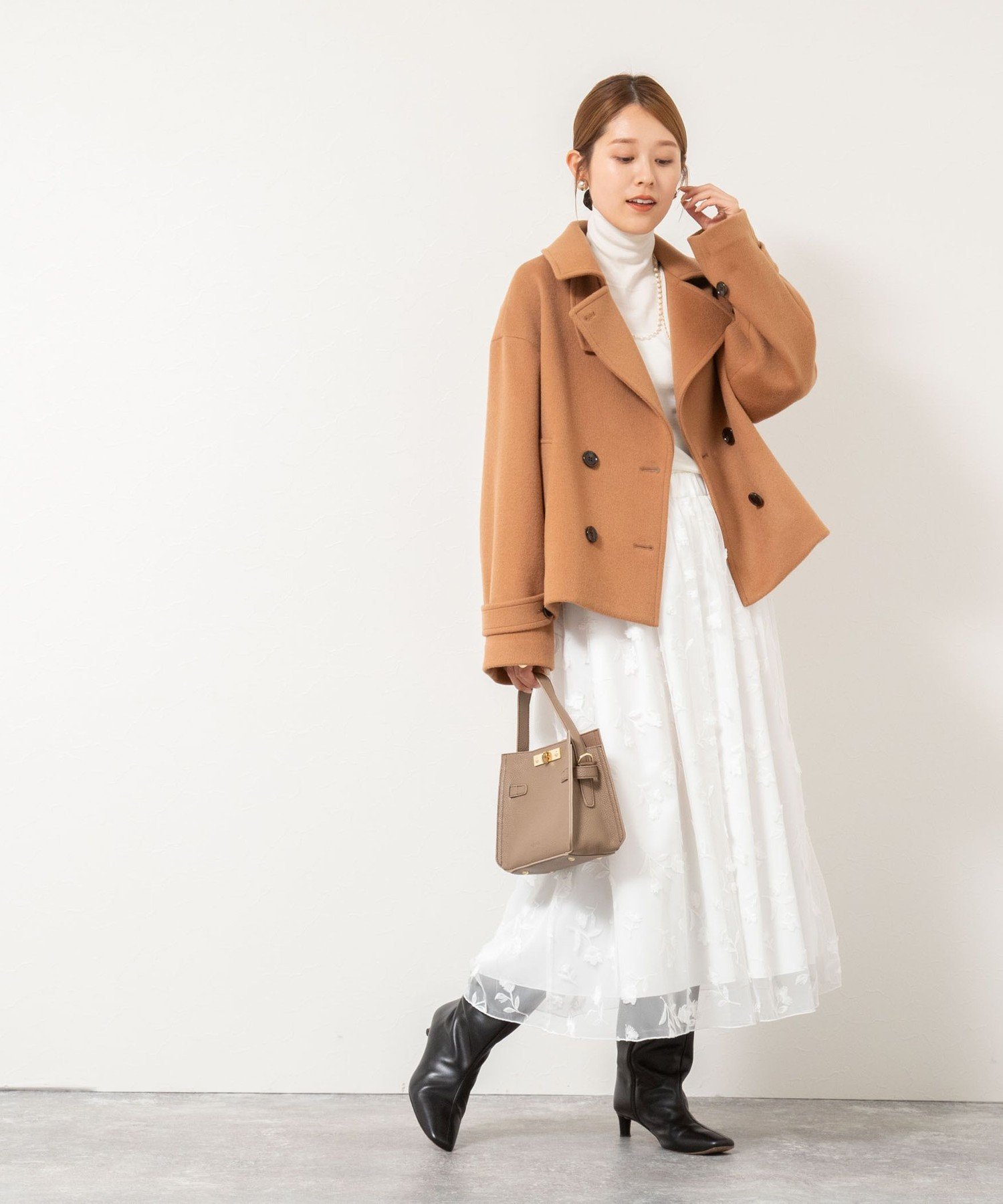 NOLLEY'S｜ウールカシミヤダブルブレストコート | Rakuten Fashion