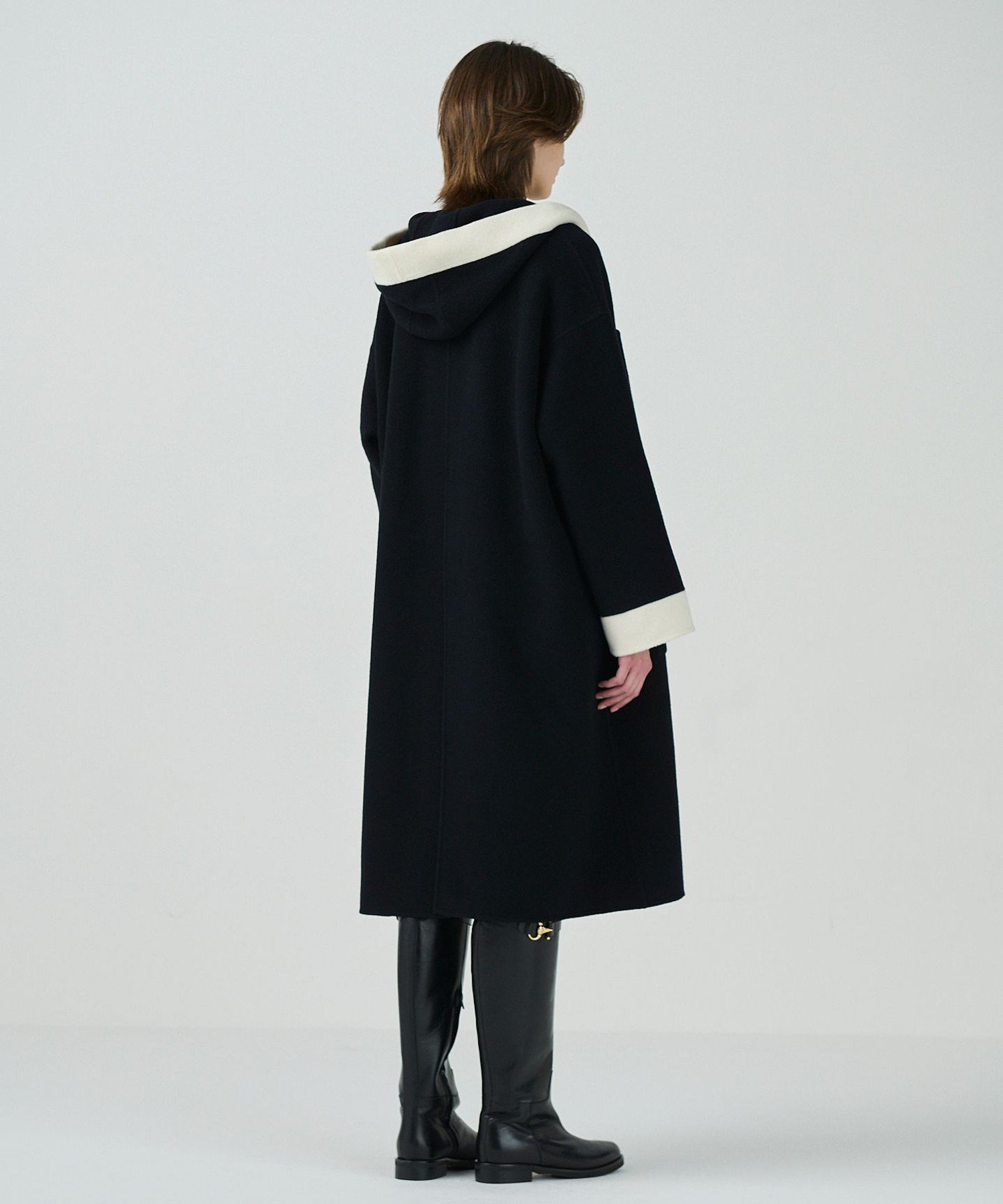 GRACE CONTINENTAL｜ラインフードリバーコート | Rakuten Fashion(楽天