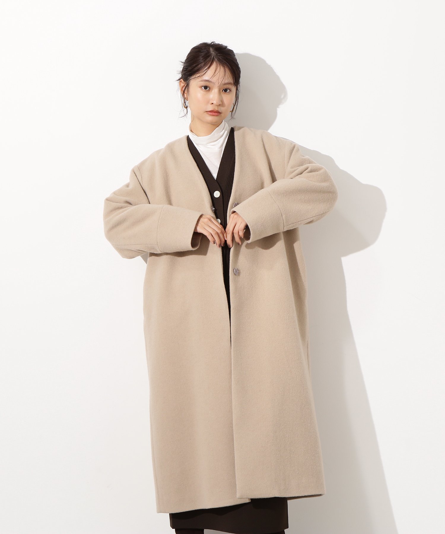 N. Natural Beauty Basic*｜カラーレスロングコート | Rakuten Fashion