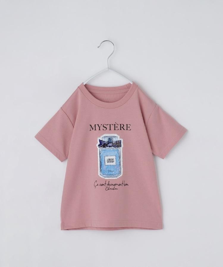 THE SHOP TK｜【110-150】色が変わる!スパンコール半袖Tシャツ/洗える