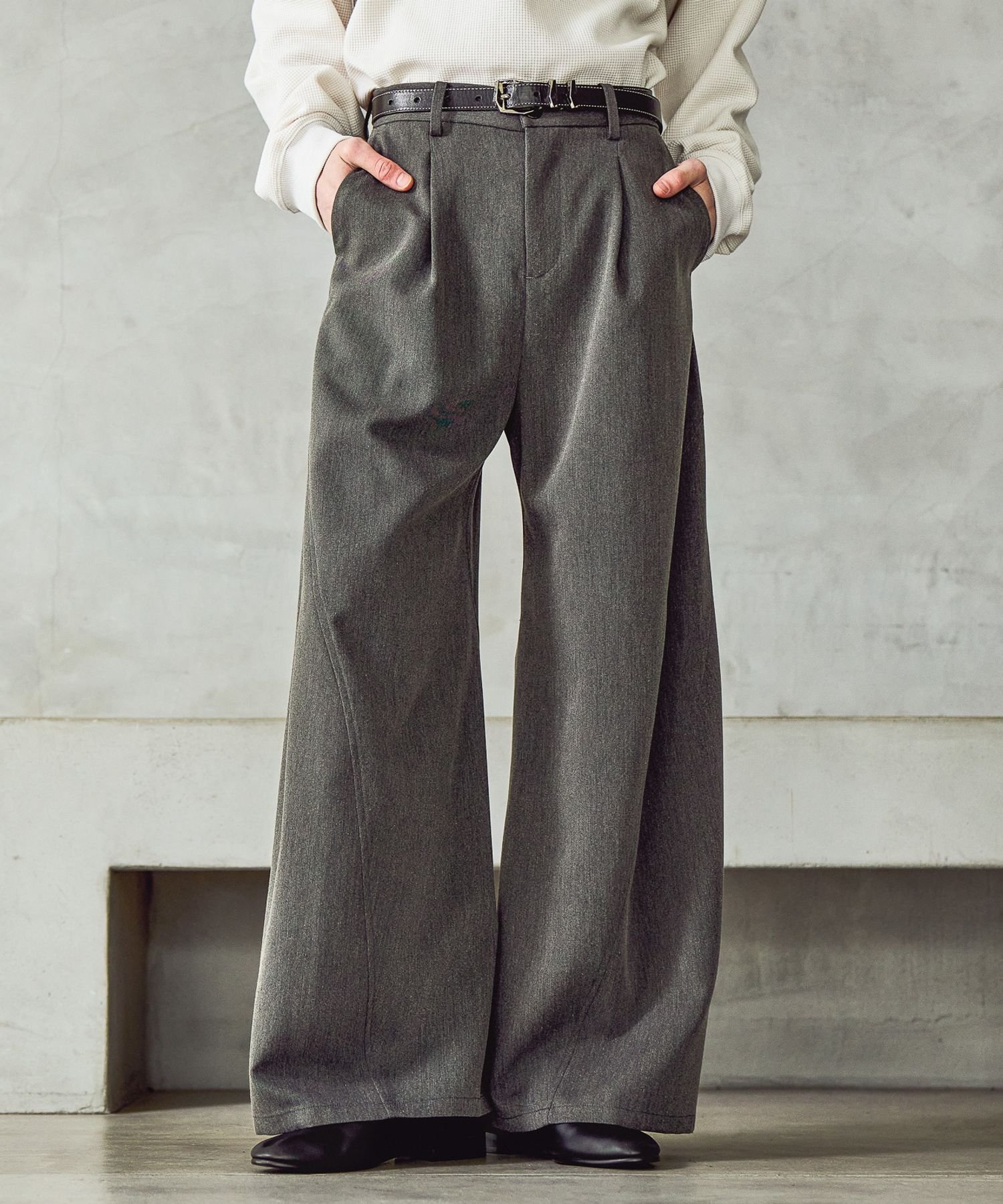 HARE｜3ディメンションワイドパンツ | Rakuten Fashion(楽天