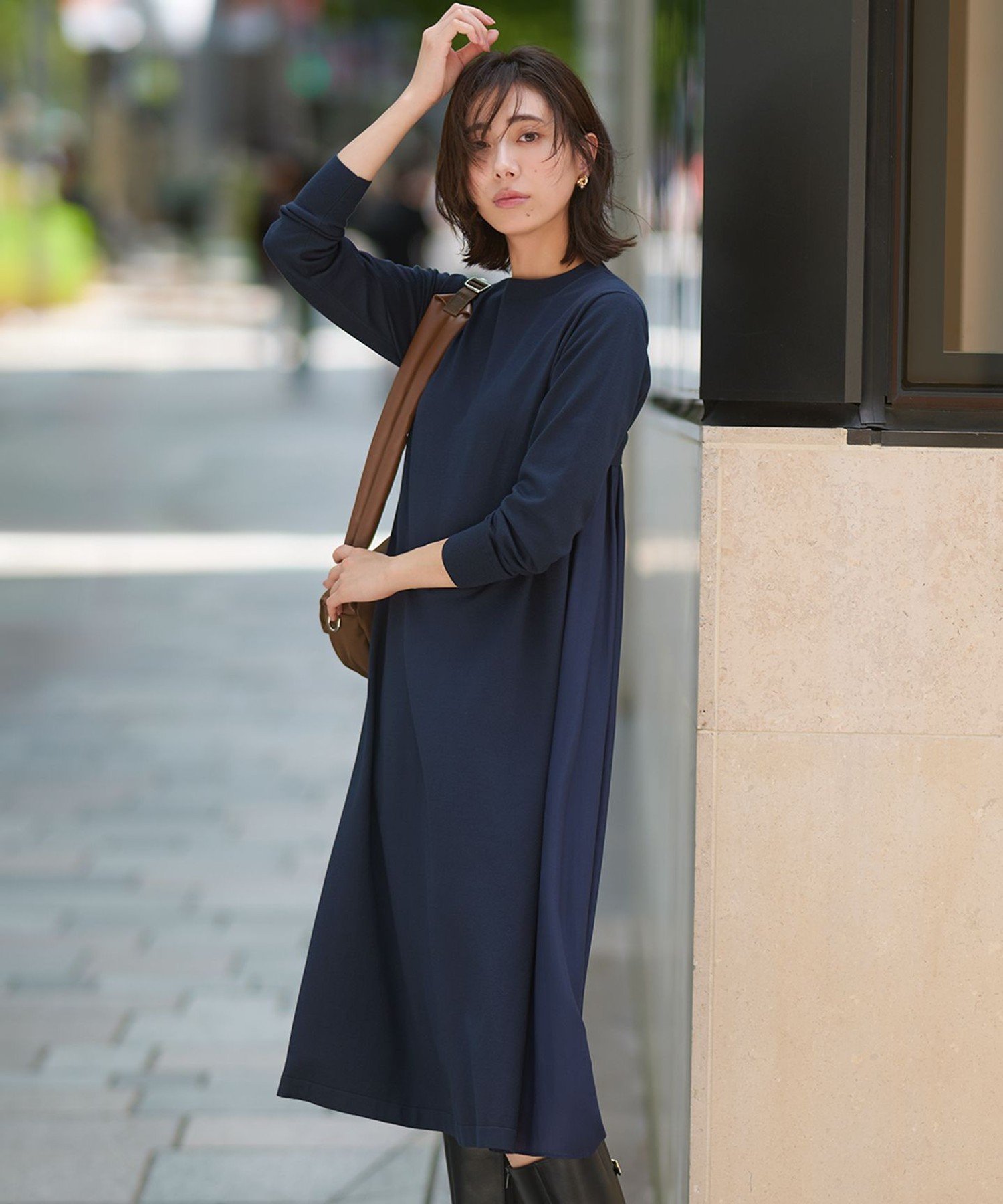 23区｜【洗える】TWビエラ ブザム ワンピース | Rakuten Fashion(楽天