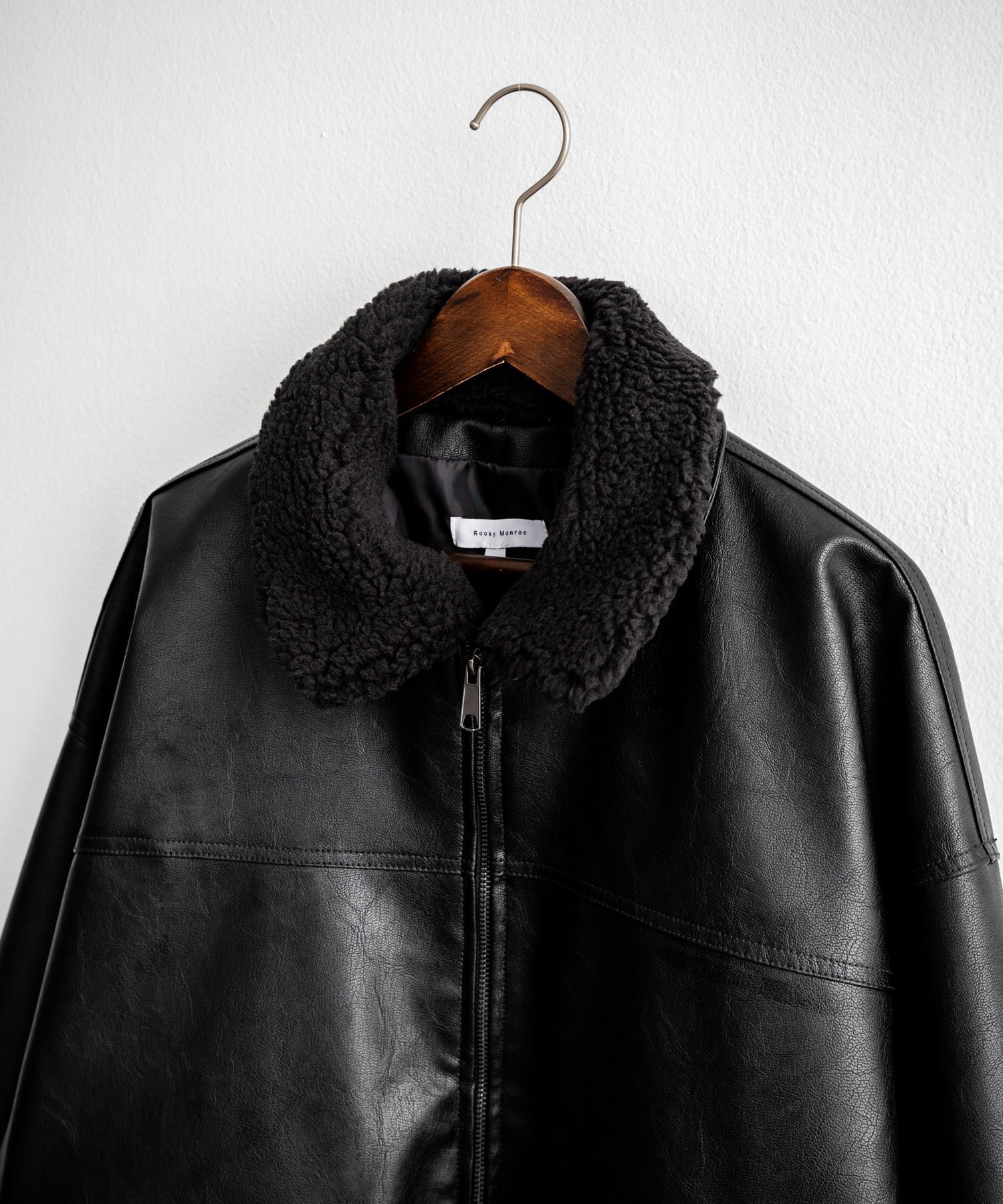 Rocky Monroe｜PUレザー G-1型フライトブルゾン | Rakuten Fashion
