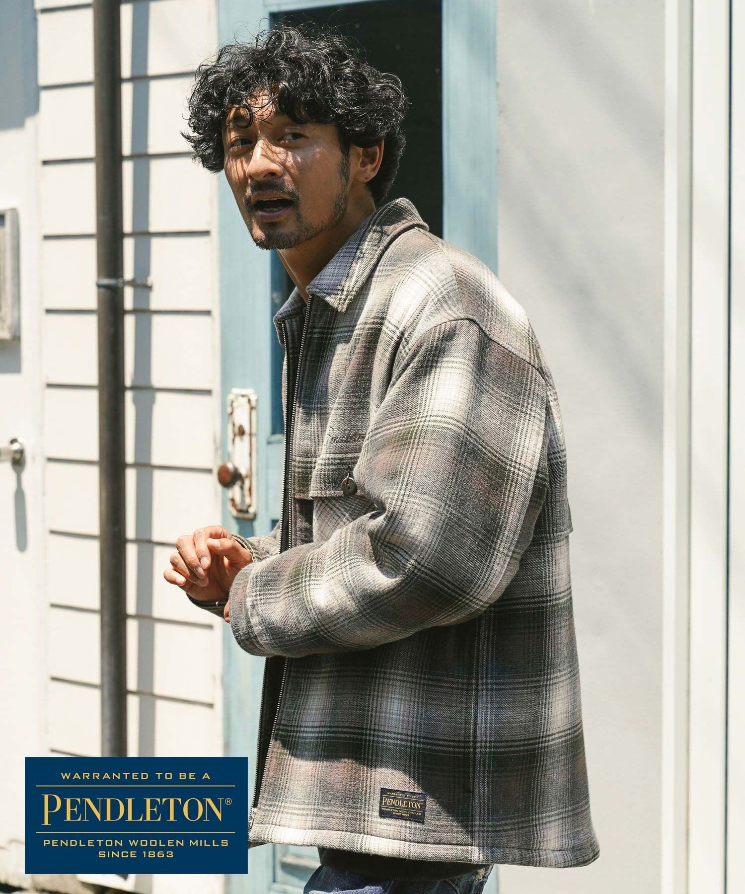 BAYFLOW｜【PENDLETON(ペンドルトン)】別注ロガーブルゾン | Rakuten
