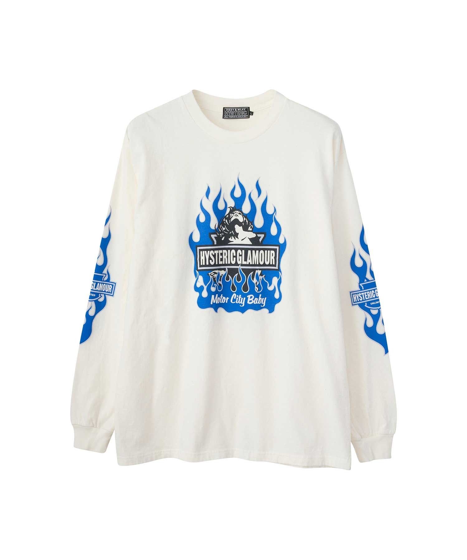HYSTERIC GLAMOUR｜MOTOR CITY BABY Tシャツ | Rakuten Fashion(楽天