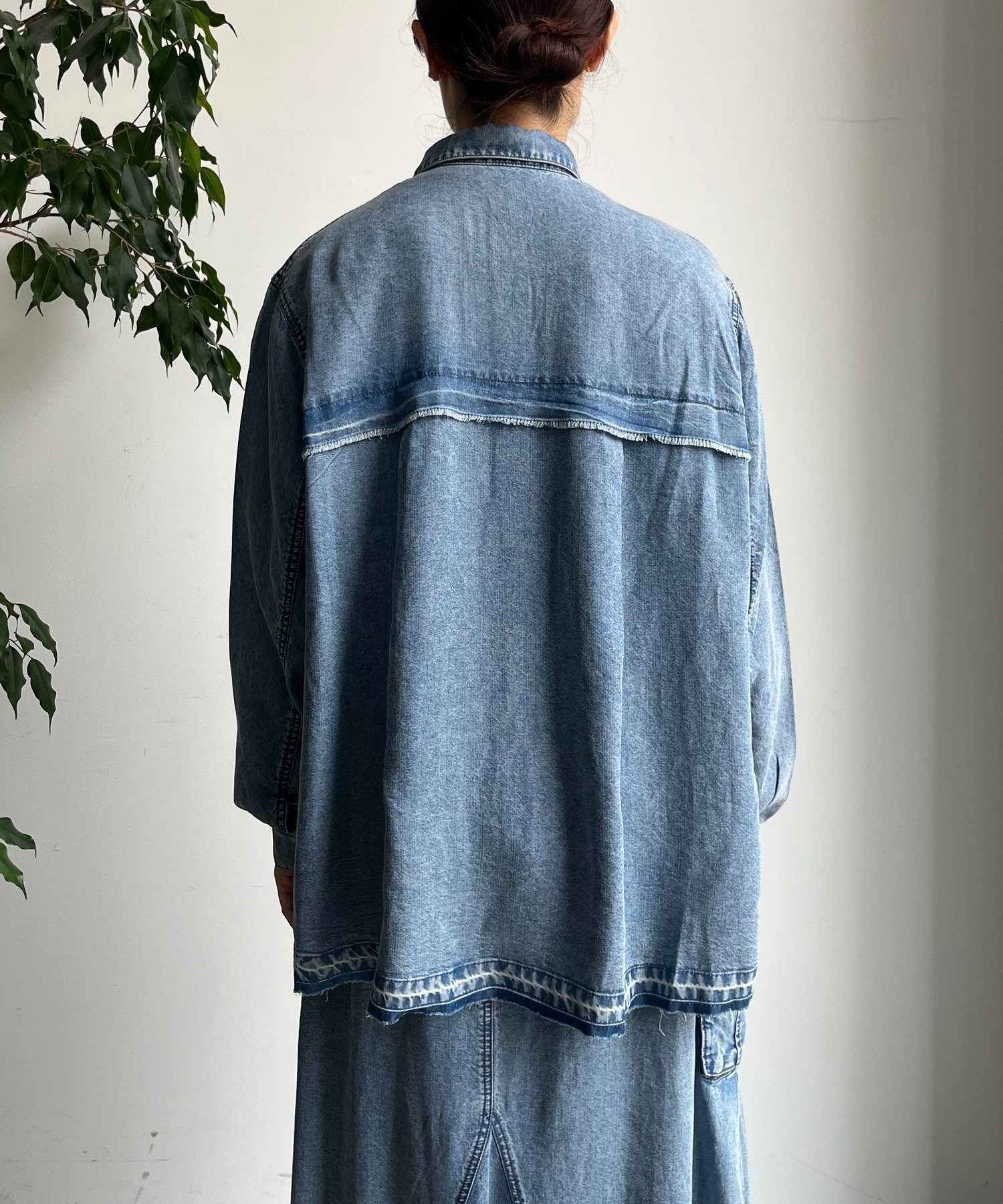 DOUDOU｜リヨセルデニムシャツ | Rakuten Fashion(楽天ファッション