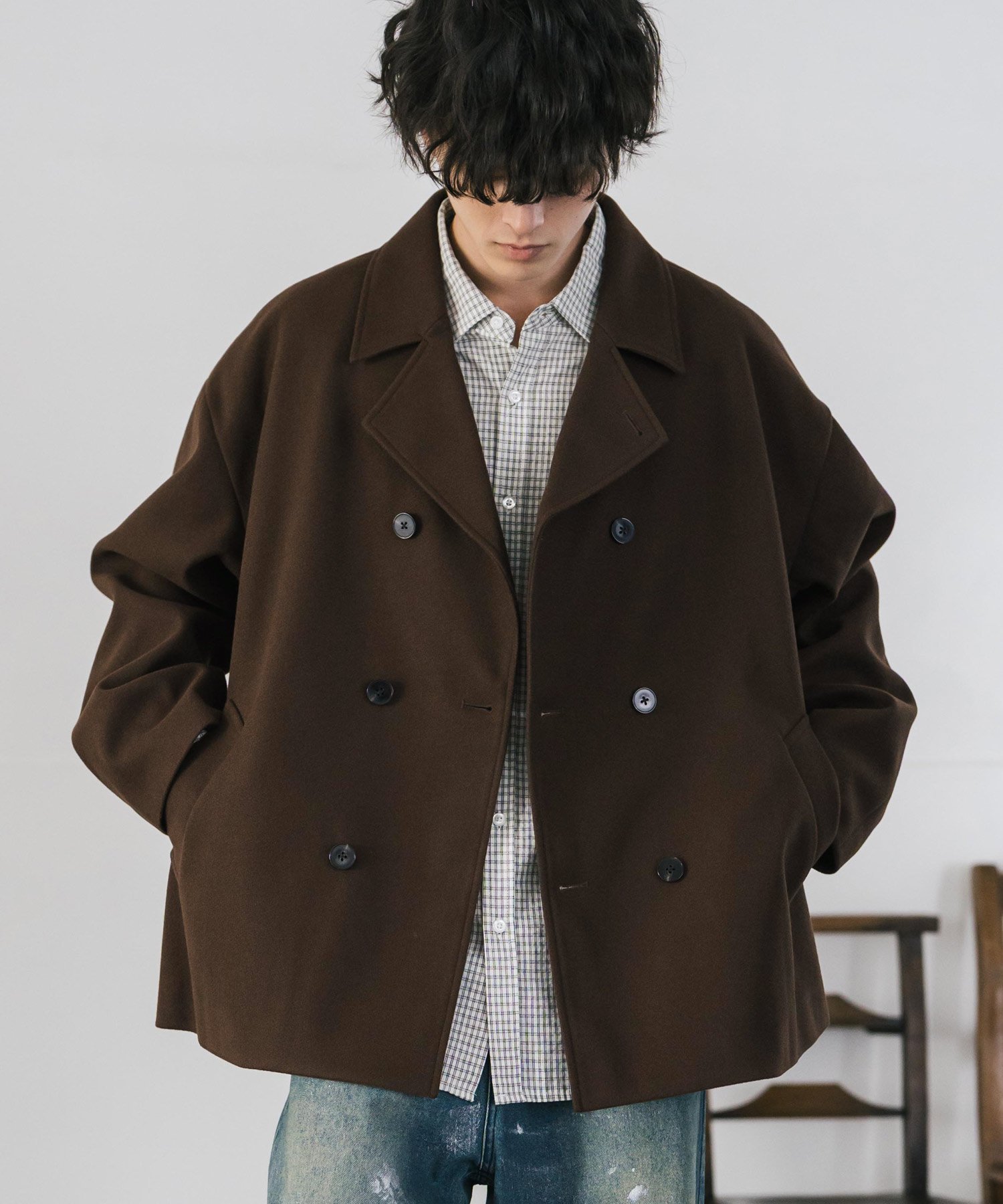 Rocky Monroe｜T/M オーバーサイズダブルブレストPコート | Rakuten