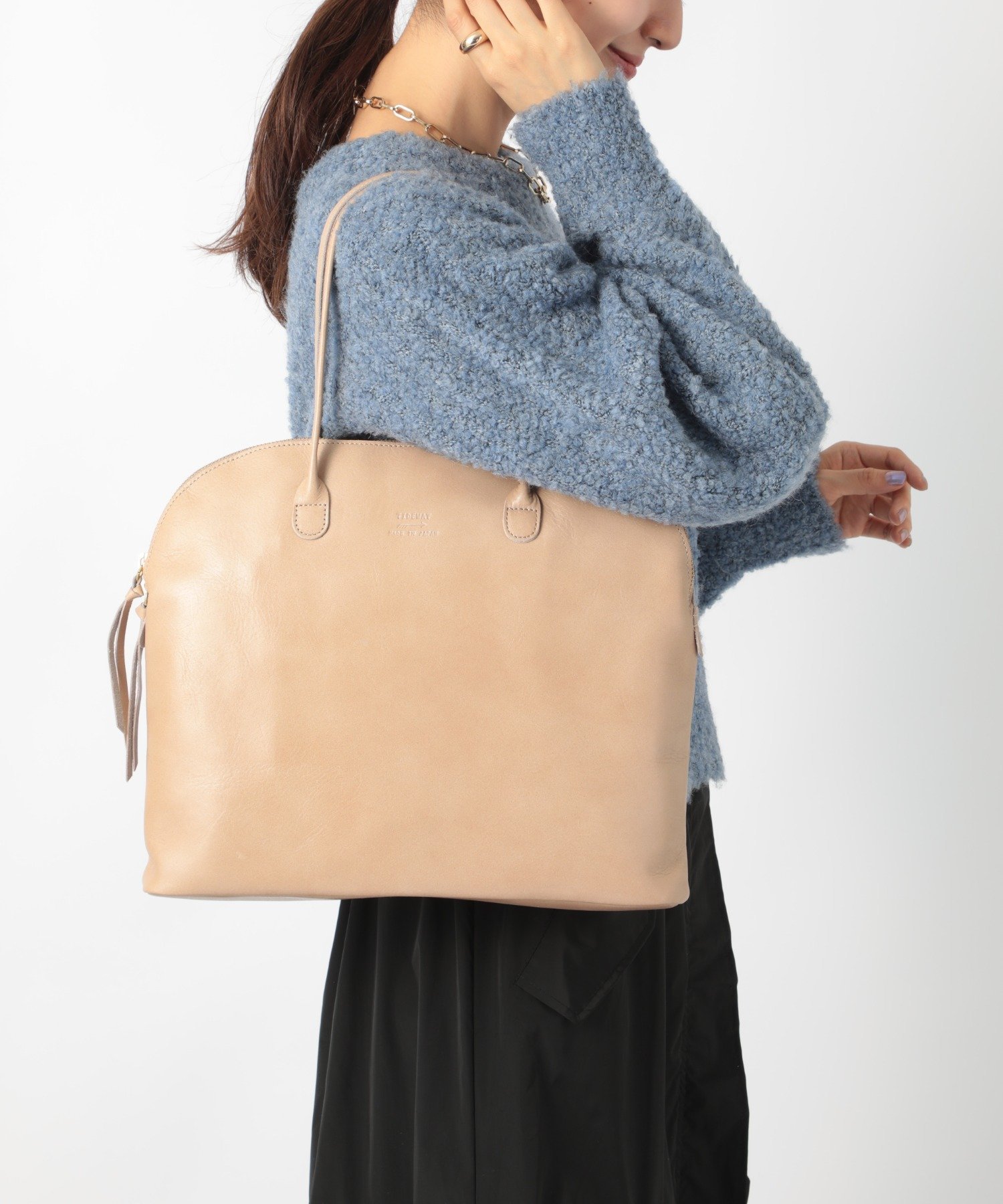 SETUP7｜TIDEWAY/LIGHT LEATHER BOSTON L ライトレザーボストンL 本革
