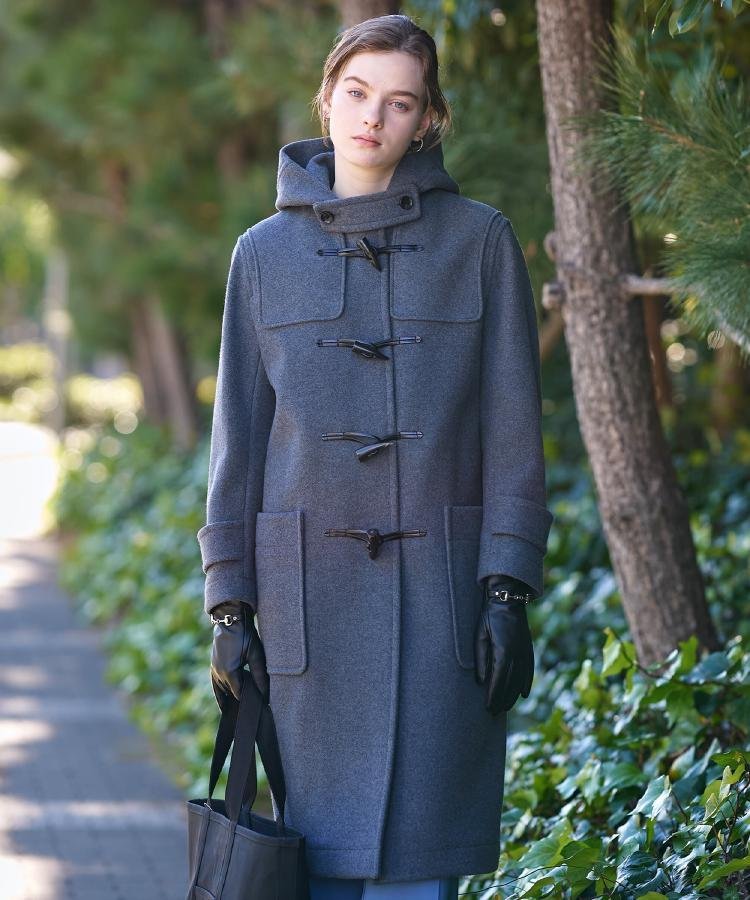 DRESSTERIOR｜Superfineリサイクルメルトンダッフルコート | Rakuten