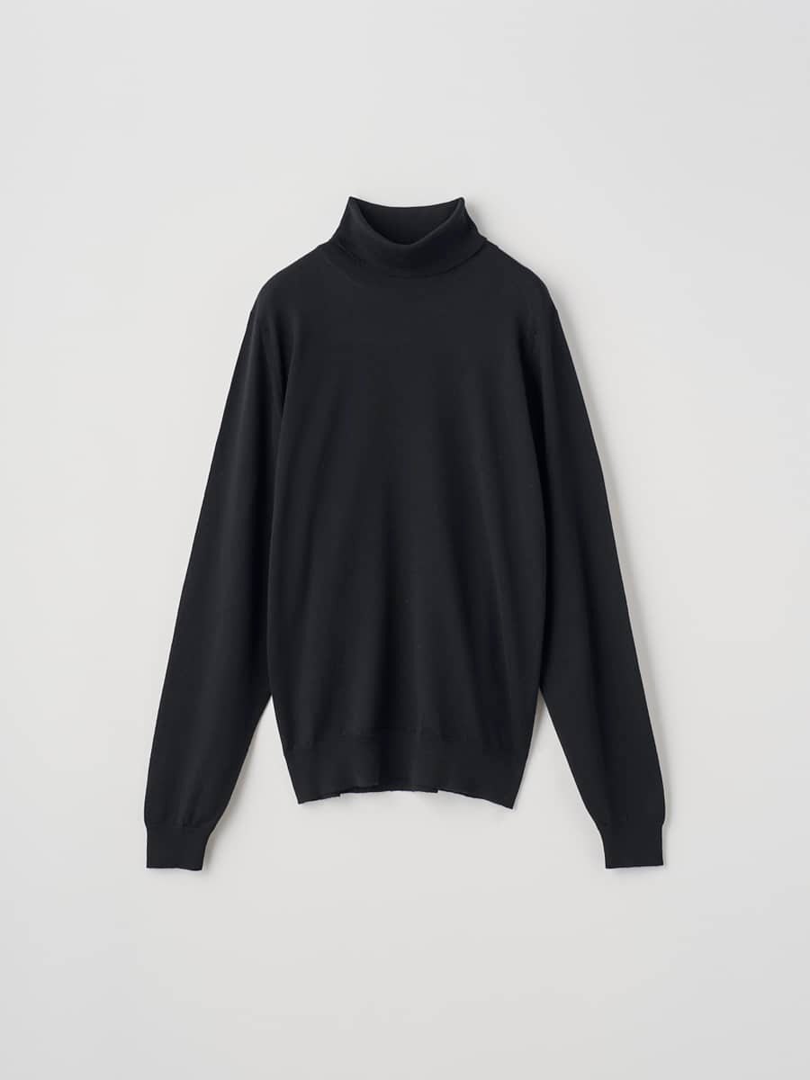 JOHN SMEDLEY｜タートルネック長袖ニットプルオーバー | CONNELL | 24G