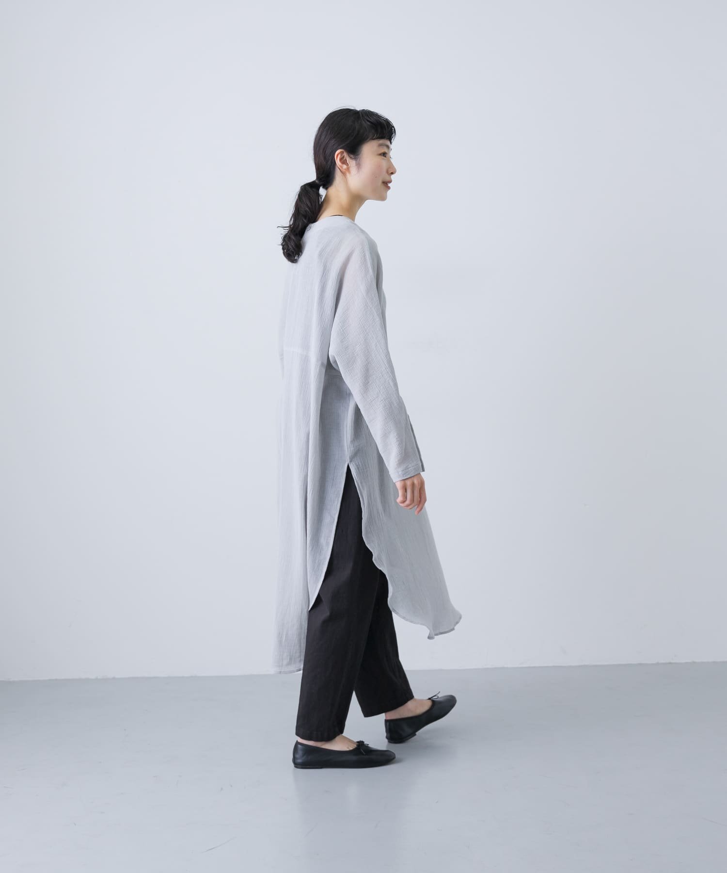 かぐれ｜ガーゼロングチュニック | Rakuten Fashion(楽天ファッション
