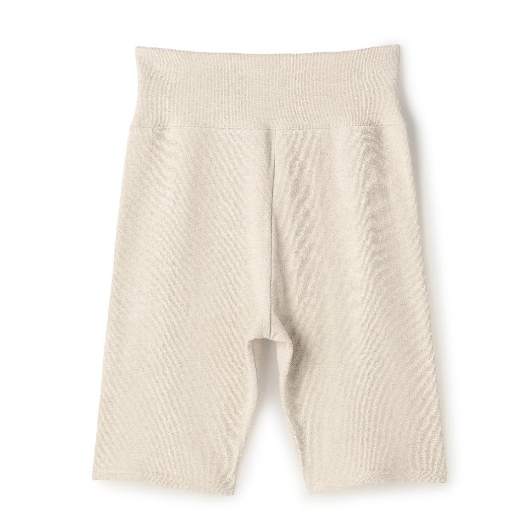 BIYOMA｜COTTON LINEN RIB SHORT LEGGINGS | Rakuten Fashion(楽天