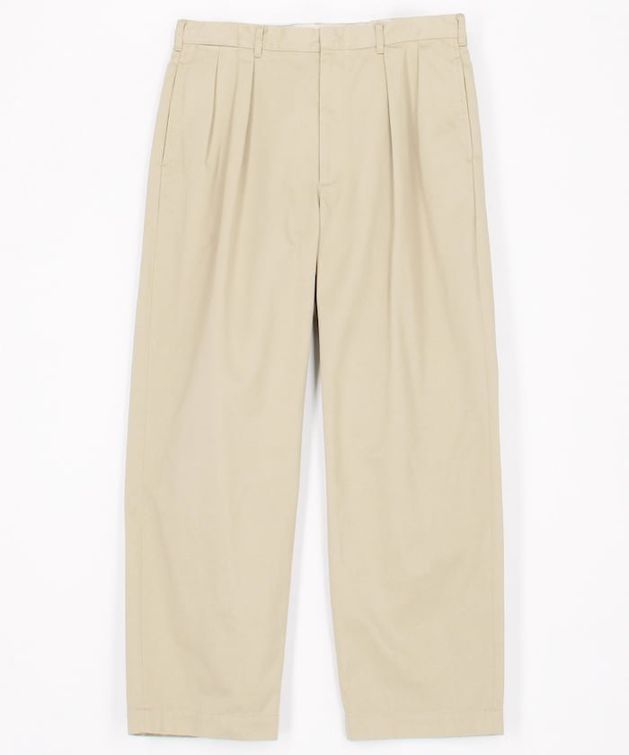 FREAK'S STORE｜Double Pleated Chino Pants | Rakuten Fashion(楽天