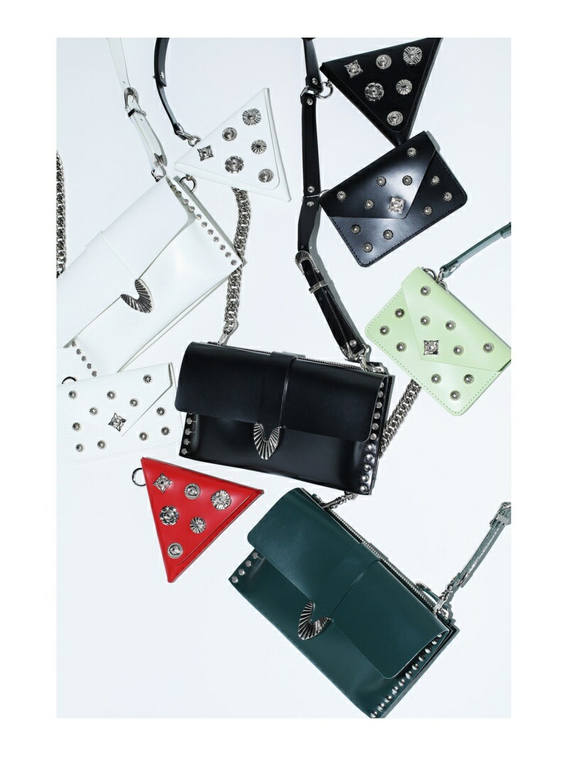 楽天市場】TOGA ARCHIVES Leather pouch triangle トーガ 財布・ポーチ