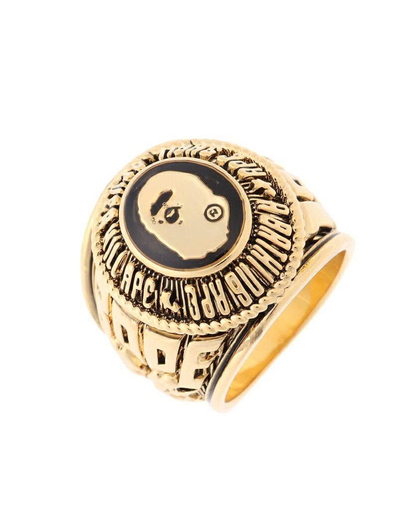 楽天市場】A BATHING APE BAPE COLLEGE RING ア ベイシング エイプ