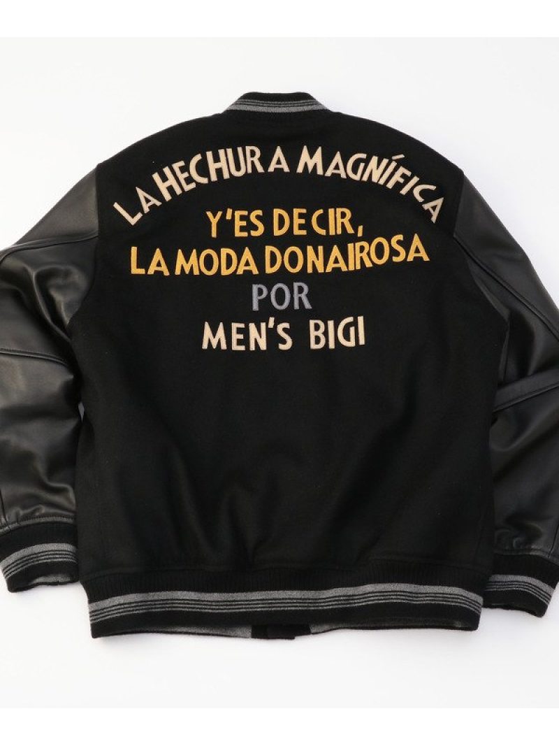 楽天市場】【SALE／50%OFF】MEN'S BIGI レザースタジャン【1986年