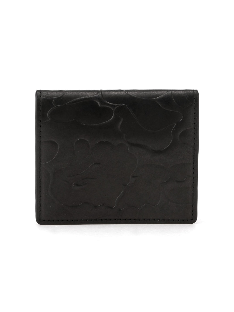 楽天市場】A BATHING APE EMBOSSED LEATHER MINI WALLET ア ベイシング