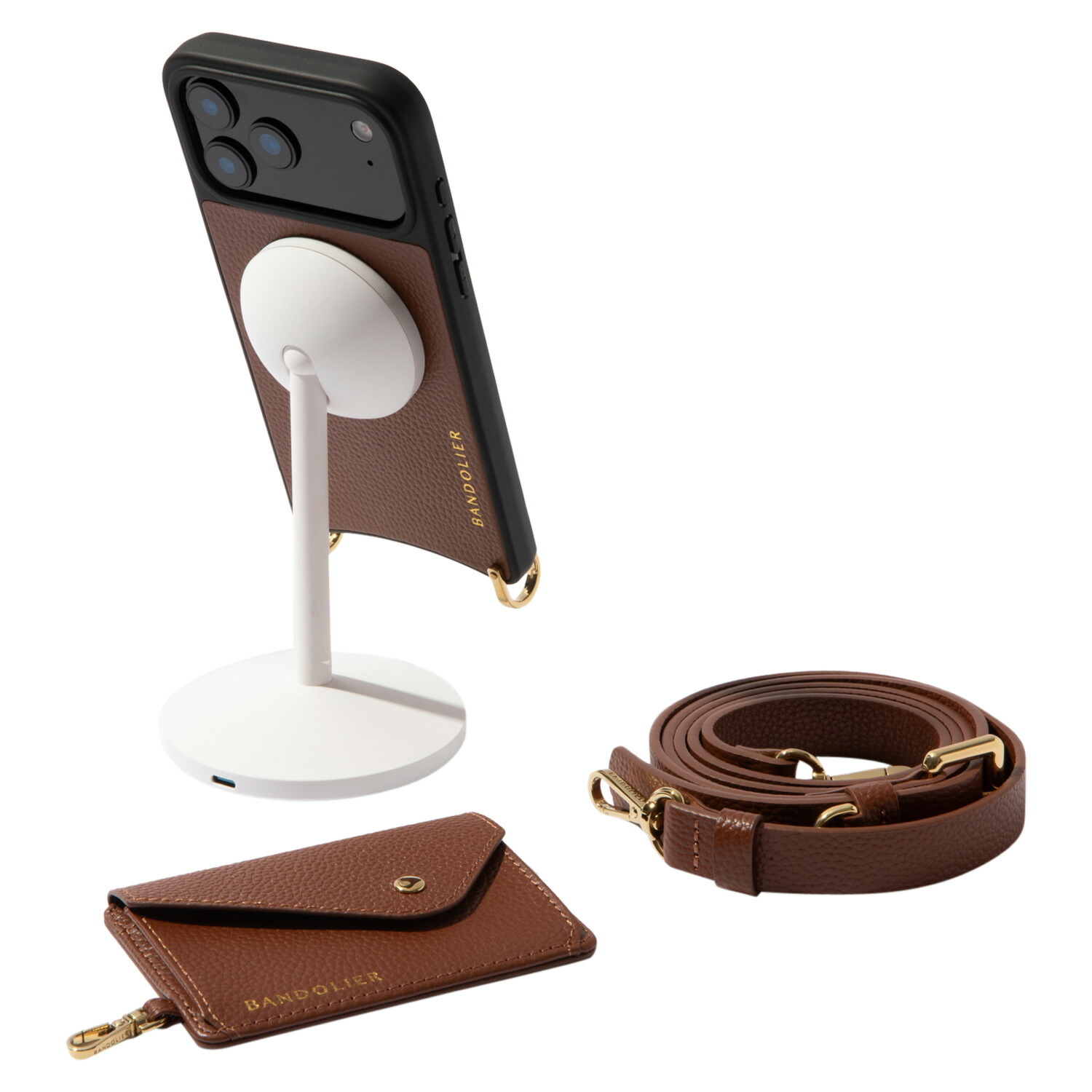 楽天市場】バンドリヤー BANDOLIER スマホショルダー iPhone17 17Pro