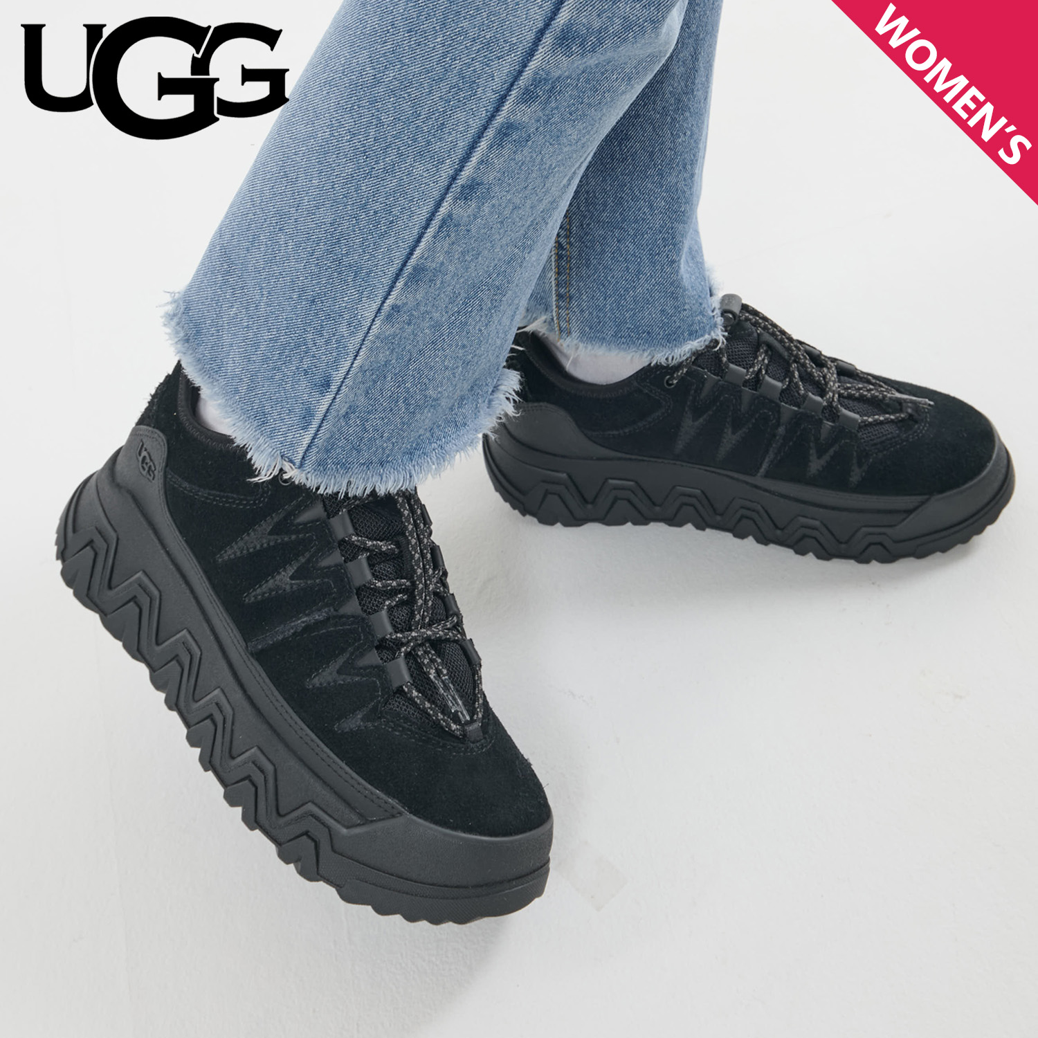 楽天市場】アグ UGG スニーカー キャップ トレイル ロー レディース
