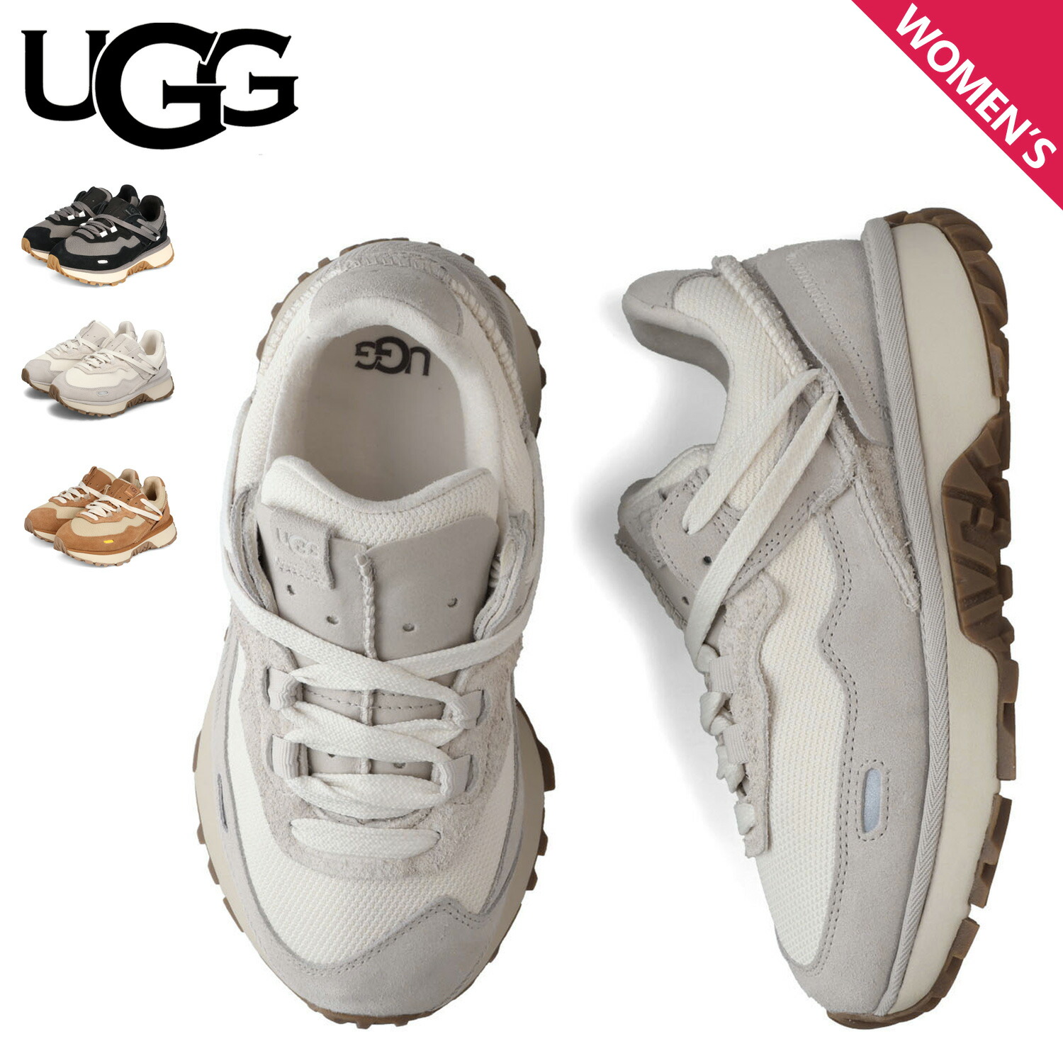 楽天市場】アグ UGG スニーカー レトロファイ ロー レディース RETROFI
