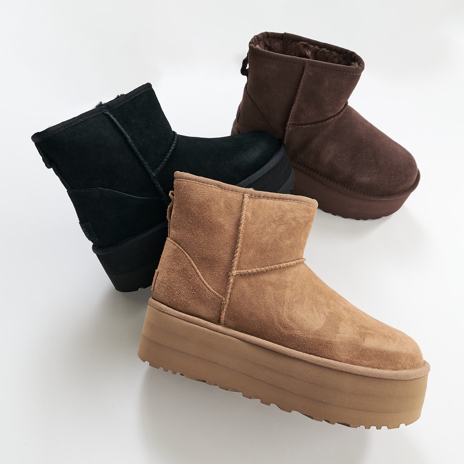 楽天市場】アグ UGG ムートンブーツ クラシック ミニ プラットフォーム