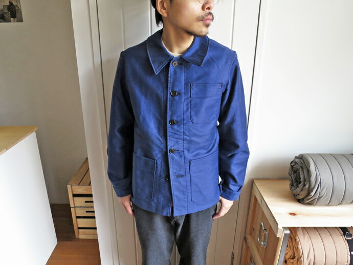 楽天市場】50's French Work Jacket / Moleskin Dead Stock フレンチ