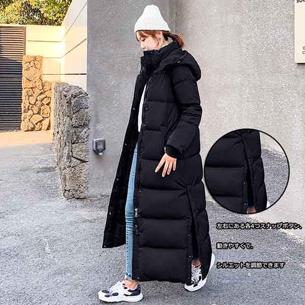 楽天市場】【スカーフおまけ】ダウンコート フード有り 超ロング