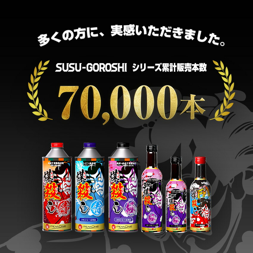 2本セット 煤殺し 赤 500ml DPFクリーナー 燃料添加剤 ディーゼル