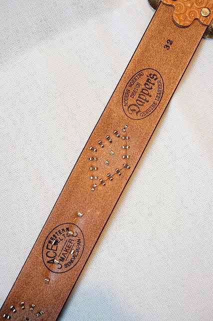 楽天市場】Dapper's (ダッパーズ) × ACE WESTERN BELTS (エース