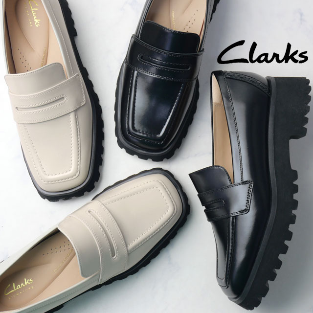 楽天市場】クラークス 厚底 ローファー レディース ステイソエッジ