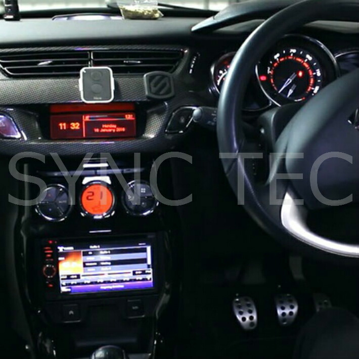 楽天市場】シトロエン ds3 c3 社外 2din ナビ 取付キット Connects2