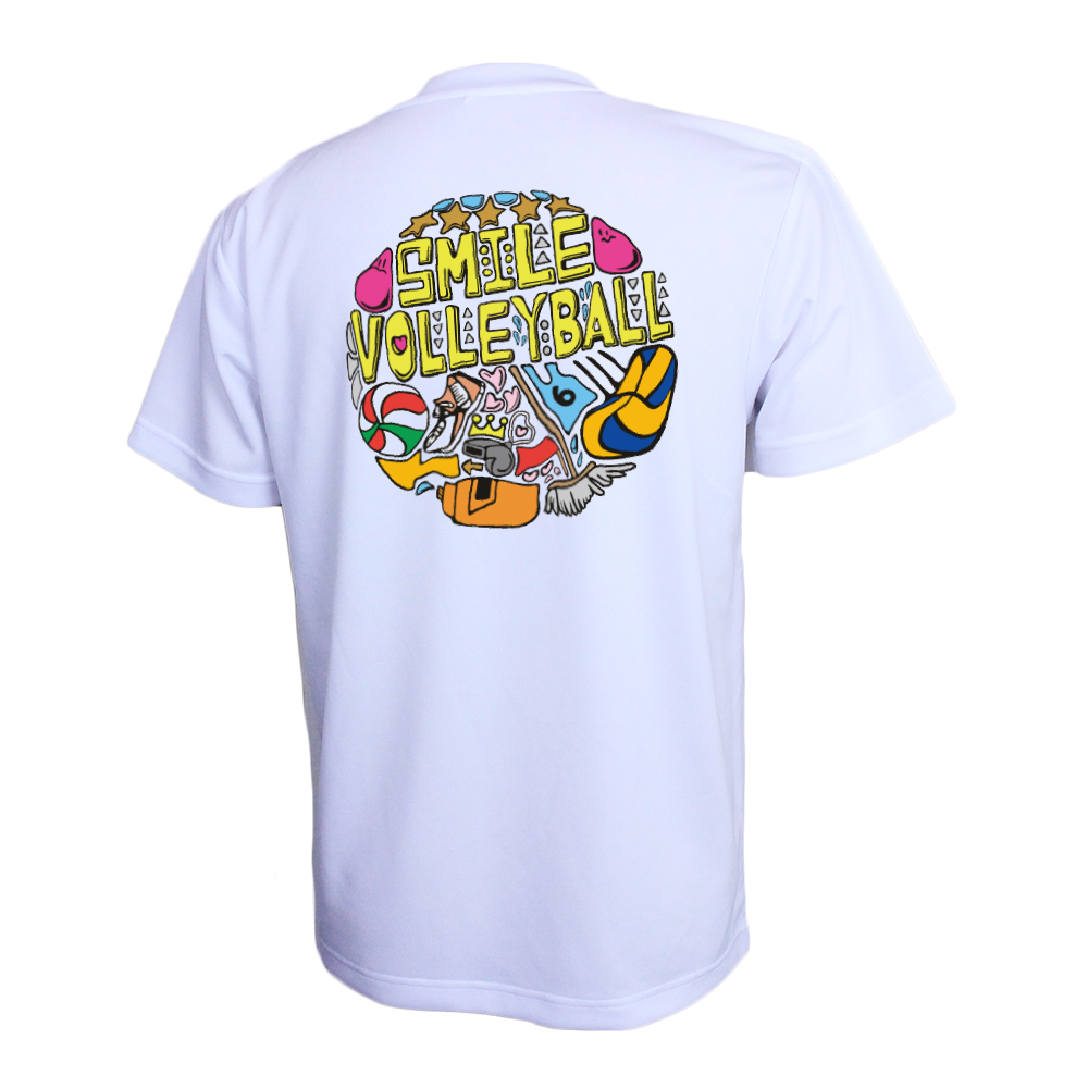 楽天市場】バレーボール 練習着 メンズ 半袖 Tシャツ 「SMILE