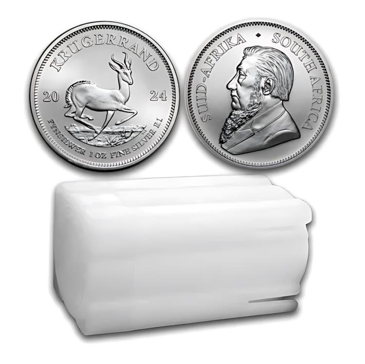 2024年 南アフリカ クルーガーランド銀貨 PCGS MS70 1KR/1oz 2024