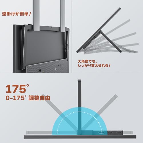 楽天市場】VisionOwl モバイルモニター 14インチ 超薄型 超軽量540g 高
