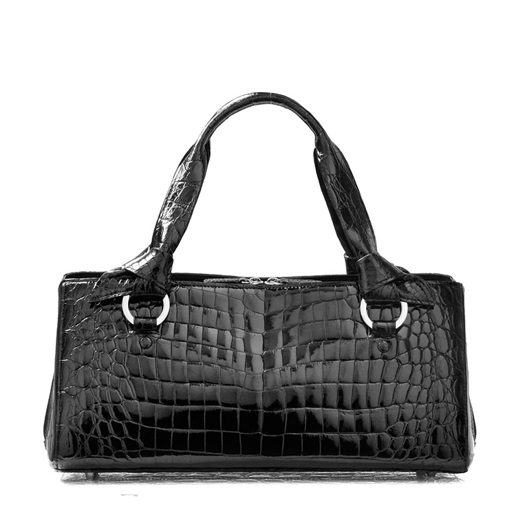 楽天市場】【4h限定20%off】クロコダイル ハンドバッグ シャイニング