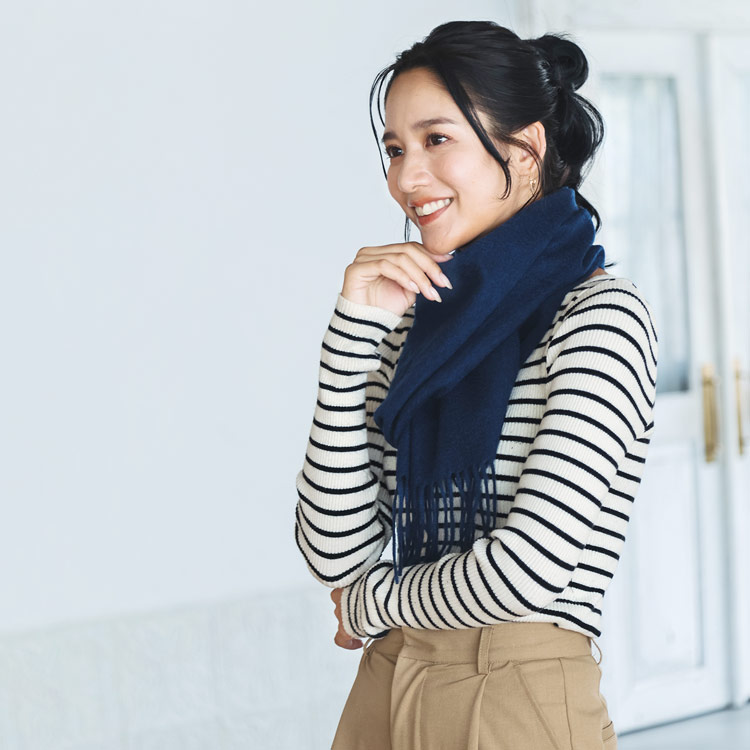 楽天市場】【4h限定20%off】カシミヤ 100% マフラー レディース 無地